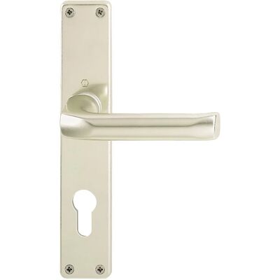 Hoppe Schild-Garnitur London Alu Eloxiert PZ-72 Hoppe Schild-Garnitur London Alu Eloxiert PZ-72