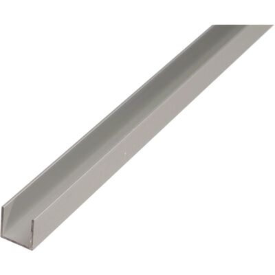 Alberts Aluminium U-Profil 2 m Silber - U-Form Profil Alberts Aluminium U-Profil 2 m Silber - U-Form Profil
