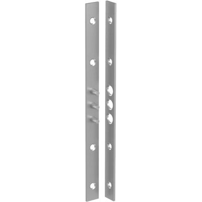 Basi - Bändersicherung - BS 280 - mit 3 Zapfen und Schrauben - 280x20 mm - Verzinkt - Einzeln - 9552-0000 Basi - Bändersicherung - BS 280 - mit 3 Zapfen und Schrauben - 280x20 mm - Verzinkt - Einzeln - 9552-0000