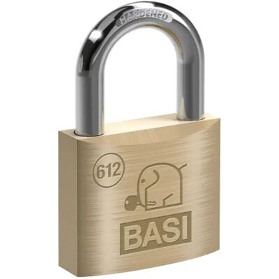 Basi - Vorhangschloss - SET - 6x VHS 612 - 60 mm - Verschiedenschließend - mit Wasserstop - inkl. 2 Schlüssel pro Schloss - Messinggehäuse Basi - Vorhangschloss - SET - 6x VHS 612 - 60 mm - Verschiedenschließend - mit Wasserstop - inkl. 2 Schlüssel pro Schloss - Messinggehäuse
