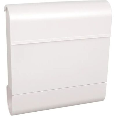 PROREGAL Wandbriefkasten Armilan Mit Namensschild & Zeitungsfach HxBxT 41 x 37,2 x 11,8 cm Einwurföffnung 32,5 x 3 cm Weiß PROREGAL Wandbriefkasten Armilan Mit Namensschild & Zeitungsfach HxBxT 41 x 37,2 x 11,8 cm Einwurföffnung 32,5 x 3 cm Weiß