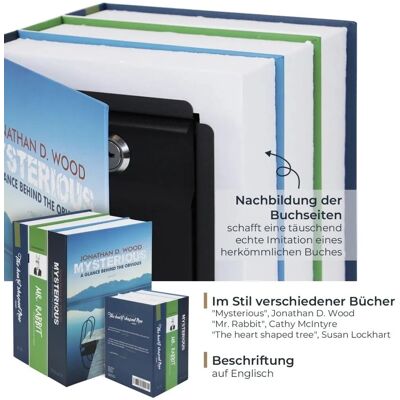HMF Mysterious - Buchsafe - Safe HMF Mysterious - Buchsafe - Safe