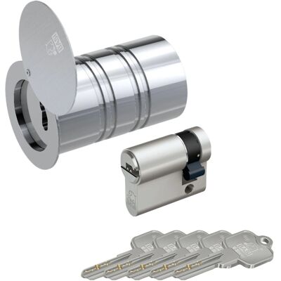 Basi - Rohrtresor mit Profil-Halbzylinder - SET - RT 103-S - VB2140-0005 Basi - Rohrtresor mit Profil-Halbzylinder - SET - RT 103-S - VB2140-0005