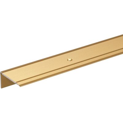 Alberts Aluminium Treppenkantenprofil - 45x23mm, eloxiert, 1/2m Alberts Aluminium Treppenkantenprofil - 45x23mm, eloxiert, 1/2m