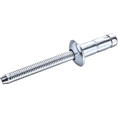 GOEBEL 250 Hochfeste Blindnieten Edelstahl A2 6,4 x 20,5 mm Flachkopf Nieten Premium-Lock GOEBEL 250 Hochfeste Blindnieten Edelstahl A2 6,4 x 20,5 mm Flachkopf Nieten Premium-Lock