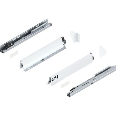 Blum Tandembox antaro N Vollauszug Blumotion 400 mm 30 kg Seidenweiß Blum Tandembox antaro N Vollauszug Blumotion 400 mm 30 kg Seidenweiß
