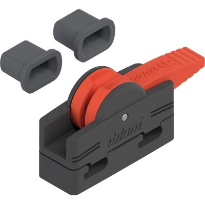 Blum VerBindungsknoten Servo Drive mit Kabelendenschutz 24 V Schwarz Blum VerBindungsknoten Servo Drive mit Kabelendenschutz 24 V Schwarz