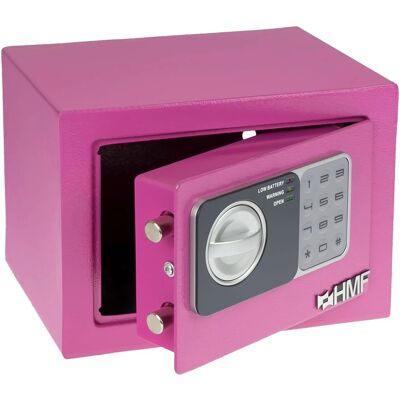 HMF 46126-15 Tresor Zahlenschloss Möbeltresor Klein 23 x 17 x 17 cm Pink HMF 46126-15 Tresor Zahlenschloss Möbeltresor Klein 23 x 17 x 17 cm Pink