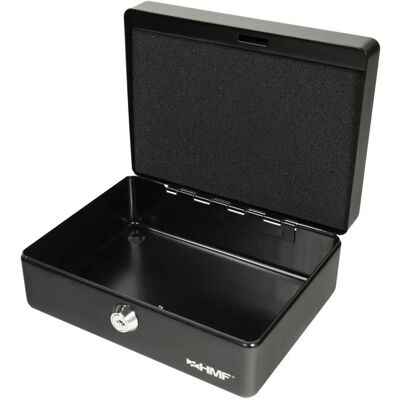 HMF 308-02 Geldkassette Münzzählbrett 20 x 16 x 9 cm Schwarz HMF 308-02 Geldkassette Münzzählbrett 20 x 16 x 9 cm Schwarz