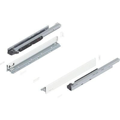 Blum Legrabox Pure Set Höhe N Tip-On Vollauszug 550 mm 70 kg Seidenweiß 1 Paar Blum Legrabox Pure Set Höhe N Tip-On Vollauszug 550 mm 70 kg Seidenweiß 1 Paar
