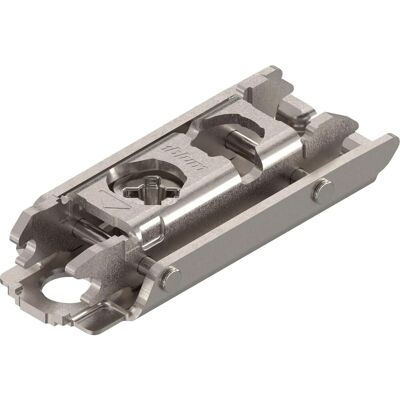 Blum Exzenter-Montageplatte Clip Gerade Stahl Schrauben Distanz 0 mm Blum Exzenter-Montageplatte Clip Gerade Stahl Schrauben Distanz 0 mm