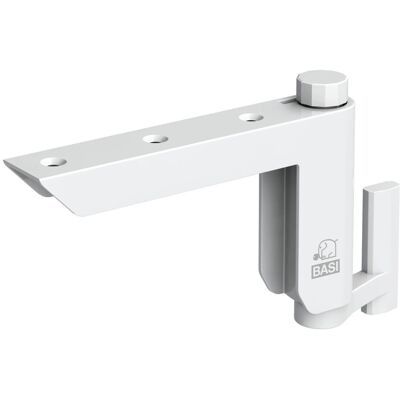 BASI Mini-Türschließer TS 60 Weiß für Innentüren bis 20 KG Falzbreite bis 16 mm Schließkraft Einstellbar DIN Rechts/Links 1460-0101 BASI Mini-Türschließer TS 60 Weiß für Innentüren bis 20 KG Falzbreite bis 16 mm Schließkraft Einstellbar DIN Rechts/Links 1460-0101