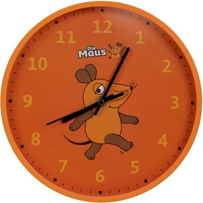 DieMaus Kinder-Wanduhr - Kinderwanduhr - Leise, Bunt & Robuste - Lernen & Spielen DieMaus Kinder-Wanduhr - Kinderwanduhr - Leise, Bunt & Robuste - Lernen & Spielen