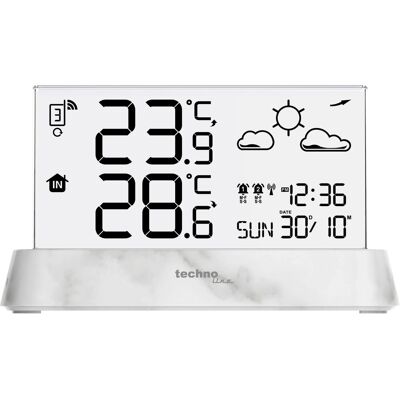 technoline Wetterstation WS 6782 Weiss technoline Wetterstation WS 6782 Weiss
