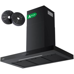 CIARRA CBCB9102 Schwarze Dunstabzugshaube - 4 Geschwindigkeiten, 650 m³/h CIARRA CBCB9102 Schwarze Dunstabzugshaube - 4 Geschwindigkeiten, 650 m³/h