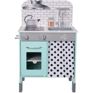 Teamson Kids Little Chef Zeitgenössisches Interaktives Küchenset Blau Weiß Teamson Kids Little Chef Zeitgenössisches Interaktives Küchenset Blau Weiß