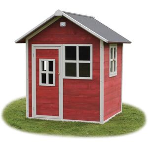 Exit Toys EXIT Loft 100 Holzspielhaus - rot Exit Toys EXIT Loft 100 Holzspielhaus - rot