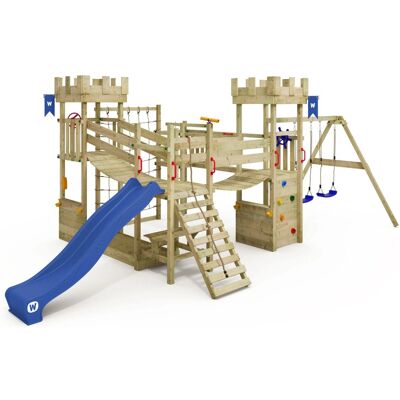 Wickey Spielturm Smart Arch mit Rutsche Blau Wickey Spielturm Smart Arch mit Rutsche Blau