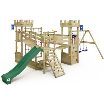 Wickey Spielturm Smart Arch mit Rutsche Grün Wickey Spielturm Smart Arch mit Rutsche Grün