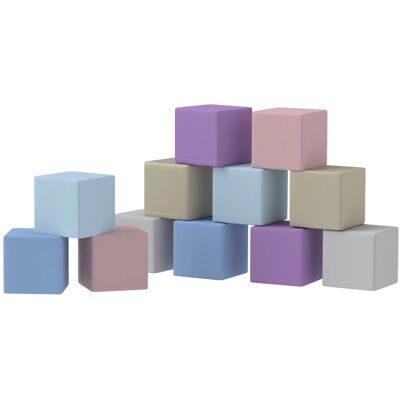 HOMCOM Bausteinset 12er-Set Schaumstoff Bausteine Bauklötze Bauspielzeug HOMCOM Bausteinset 12er-Set Schaumstoff Bausteine Bauklötze Bauspielzeug