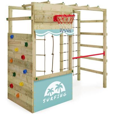 Wickey Spielturm Smart Action Plane Pastellblau Wickey Spielturm Smart Action Plane Pastellblau