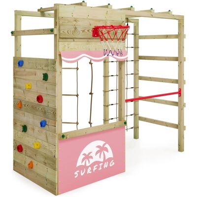 Wickey Spielturm Smart Action Plane Pastellpink Wickey Spielturm Smart Action Plane Pastellpink
