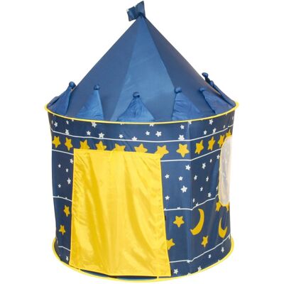 roba Kinderzelt Mond und Sterne Spielhaus aus Stoff mit Tasche roba Kinderzelt Mond und Sterne Spielhaus aus Stoff mit Tasche