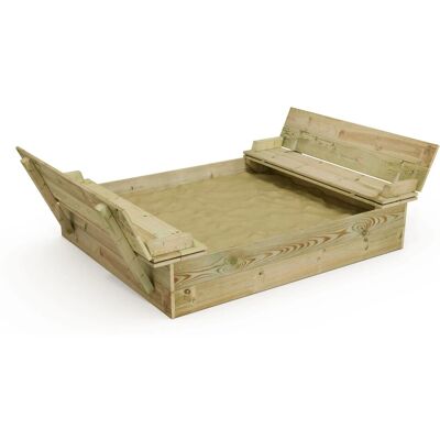 WICKEY Sandkasten Flippey 130 x 165 cm WICKEY Sandkasten Flippey 130 x 165 cm