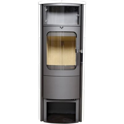 Hark Opera-B grande Kaminofen Keramik Creme-Weiß 5 kW mit Automatik Hark Opera-B grande Kaminofen Keramik Creme-Weiß 5 kW mit Automatik