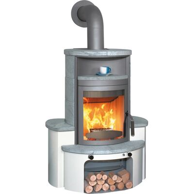 HARK Avenso GT ECOplus 8 KW - Kaminofen - Naturstein grau HARK Avenso GT ECOplus 8 KW - Kaminofen - Naturstein grau