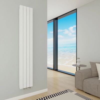 AICA Heizkörper Flachheizkörper Paneelheizkörper Vertikal 180x29cm Mittelanschluss Weiß Doppellagig 1086W AICA Heizkörper Flachheizkörper Paneelheizkörper Vertikal 180x29cm Mittelanschluss Weiß Doppellagig 1086W