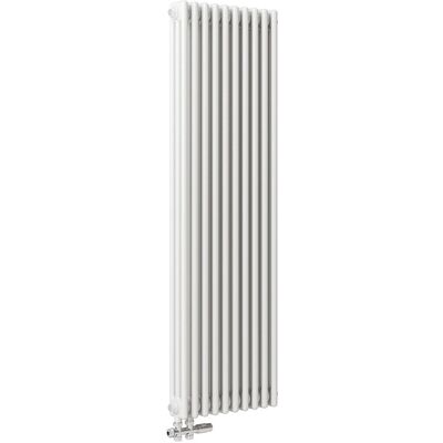 AICA Traditioneller Heizkörper 1500 x 470 mm 1670W Dreilagig Gusseisenstil Weiß AICA Traditioneller Heizkörper 1500 x 470 mm 1670W Dreilagig Gusseisenstil Weiß