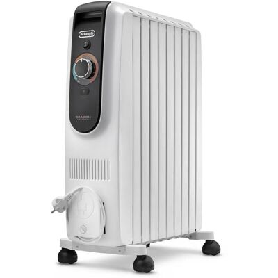 DeLonghi Ölradiator Dragon 4 - TRD50820 Weiß/Schwarz 2000W DeLonghi Ölradiator Dragon 4 - TRD50820 Weiß/Schwarz 2000W