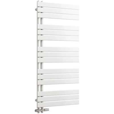 AICA Badheizkörper Flach Heizkörper 132x60cm 875W Weiß Handtuchtrockner mit Seitenanschluss AICA Badheizkörper Flach Heizkörper 132x60cm 875W Weiß Handtuchtrockner mit Seitenanschluss