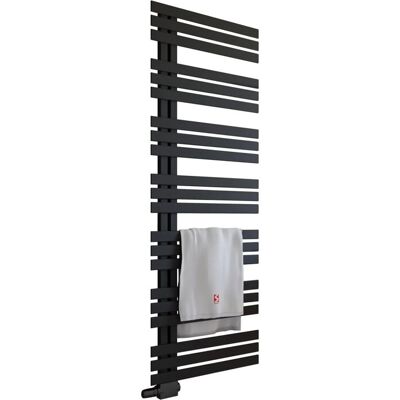 Schulte Emma Badheizkörper 60 x 176 cm 787 W Mittelanschluss Schwarz Schulte Emma Badheizkörper 60 x 176 cm 787 W Mittelanschluss Schwarz