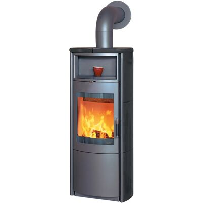 Hark Nika Eco plus Kaminofen Ofenkacheln Meteorschwarz 5 kW mit Automatik Hark Nika Eco plus Kaminofen Ofenkacheln Meteorschwarz 5 kW mit Automatik