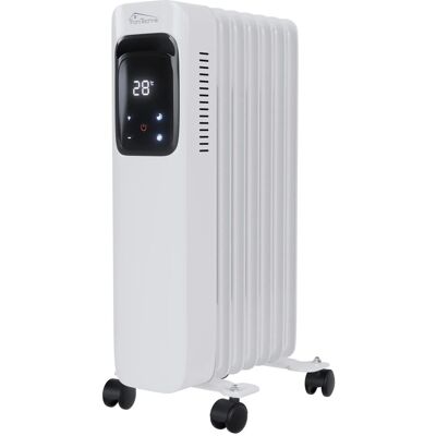 TroniTechnik Ölradiator TT OR 307 Weiß 7 Rippen 1500 Watt Drei Stufen WiFi TroniTechnik Ölradiator TT OR 307 Weiß 7 Rippen 1500 Watt Drei Stufen WiFi