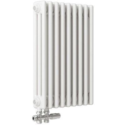 AICA Traditioneller Heizkörper 600 x 425 mm 642W Dreilagig Gusseisenstil Weiß AICA Traditioneller Heizkörper 600 x 425 mm 642W Dreilagig Gusseisenstil Weiß