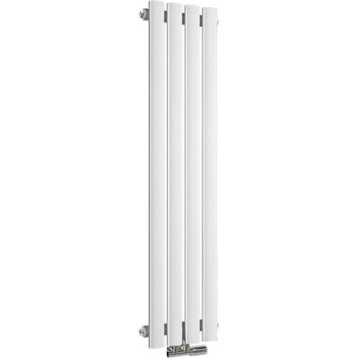 Emke - Ovaler Heizkörper Weiss 90x24cm 266W Einlagig - Heizkörper Emke - Ovaler Heizkörper Weiss 90x24cm 266W Einlagig - Heizkörper