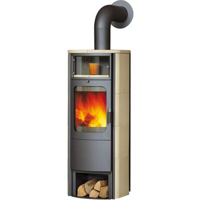 Hark Opera B grande Kaminofen Ofenkacheln Creme 5 kW mit Automatik Hark Opera B grande Kaminofen Ofenkacheln Creme 5 kW mit Automatik