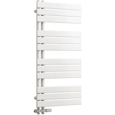AICA Badheizkörper Flach Heizkörper 104.2x50cm 629W Weiß Handtuchtrockner mit Seitenanschluss AICA Badheizkörper Flach Heizkörper 104.2x50cm 629W Weiß Handtuchtrockner mit Seitenanschluss