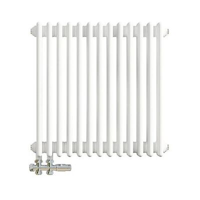 AICA Traditioneller Gusseisenstil 3 Spalten Heizkörper 600 x 605 mm Weiß 934W AICA Traditioneller Gusseisenstil 3 Spalten Heizkörper 600 x 605 mm Weiß 934W