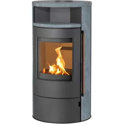 H&M Germany Kamin-Ofen München Max Style Guss-Grau Natur-Stein Holz H&M Germany Kamin-Ofen München Max Style Guss-Grau Natur-Stein Holz