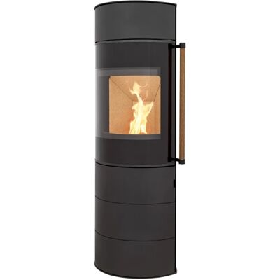 H&M Germany H&M Kaminofen Citro 2.0 L Schwarz Hoher Feuerraum H&M Germany H&M Kaminofen Citro 2.0 L Schwarz Hoher Feuerraum