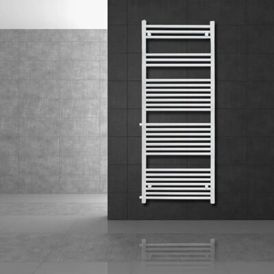 Luxebath 600x1600mm Weiß Flacher Badezimmer Radiator - Handtuchheizer Luxebath 600x1600mm Weiß Flacher Badezimmer Radiator - Handtuchheizer
