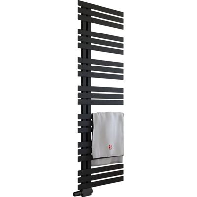 Schulte Emma Badheizkörper 50 x 176 cm 697 W Mittelanschluss Schwarz Schulte Emma Badheizkörper 50 x 176 cm 697 W Mittelanschluss Schwarz