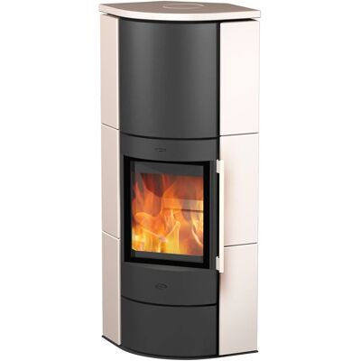 FIREPLACE - Adelaide - Schwarz - Keramik - Kaminofen FIREPLACE - Adelaide - Schwarz - Keramik - Kaminofen