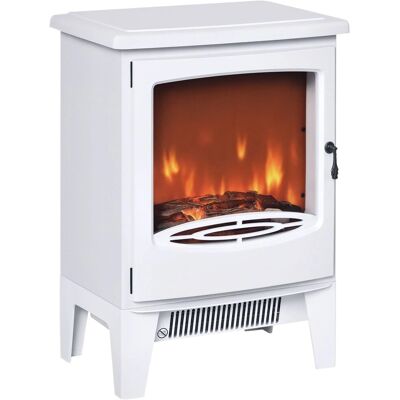 HOMCOM Elektrokamin - 1,8 kW, dimmbar, Heizfunktion - weiss HOMCOM Elektrokamin - 1,8 kW, dimmbar, Heizfunktion - weiss