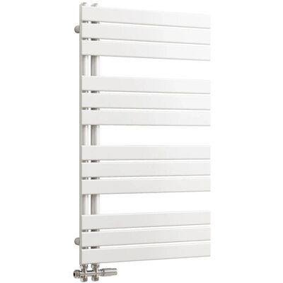 AICA Badheizkörper Flach Heizkörper 104.2x60cm 731W Weiß Handtuchtrockner mit Seitenanschluss AICA Badheizkörper Flach Heizkörper 104.2x60cm 731W Weiß Handtuchtrockner mit Seitenanschluss