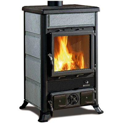 La Nordica Rosa Holzofen - anthrazit - 6,5 kW - Holzheizung La Nordica Rosa Holzofen - anthrazit - 6,5 kW - Holzheizung
